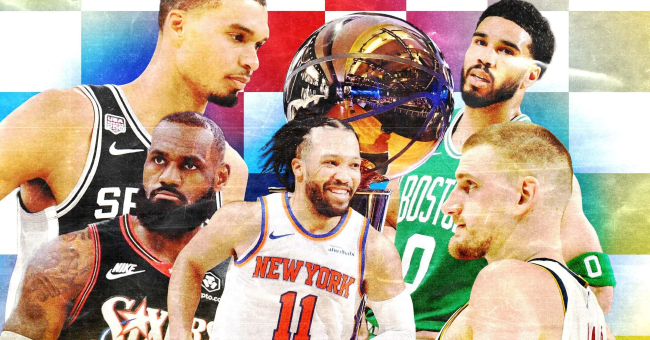 NBA夺冠赔率:雷霆马刺领跑 76人尼克斯第2梯队